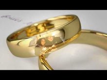 Load and play video in Gallery viewer, Convey your heartfelt love with a wedding rings video