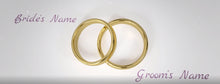 Load image into Gallery viewer, Convey your heartfelt love with a wedding rings video