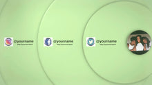 Load image into Gallery viewer, Beveled Circles Intro Video Service