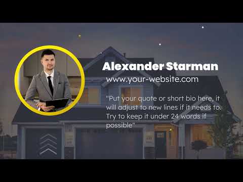 Real Estate Agent Promo