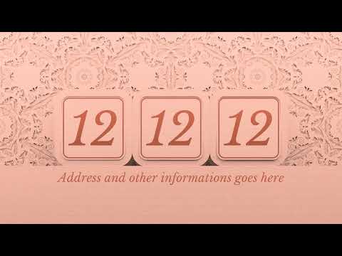 Save The Date Social Media Promotional Video
